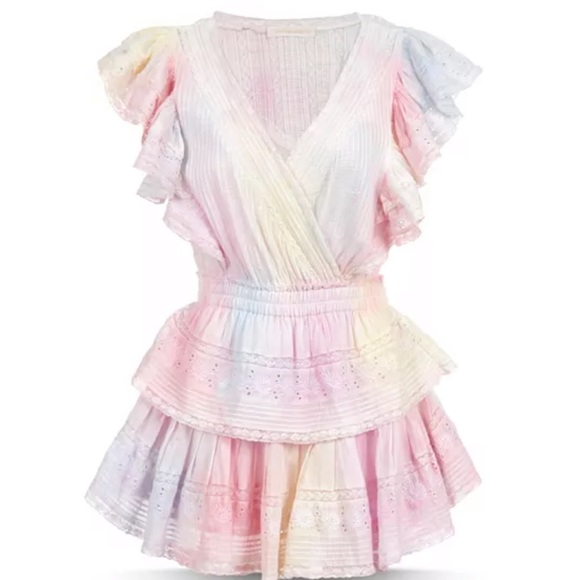 LoveShackFancy- small, Gwen dress in multi dye. - Picture 2 of 10